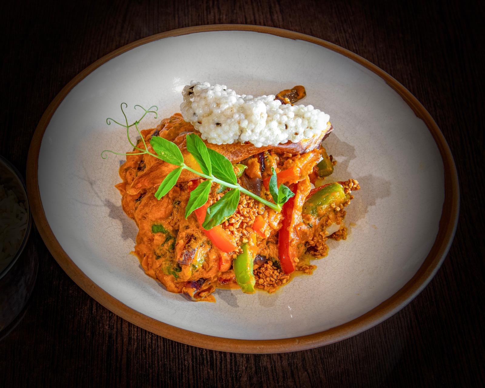 4 Flames dish